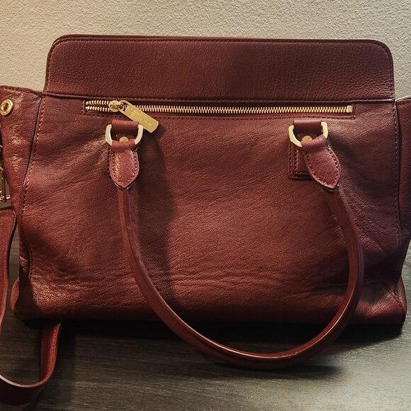 Michael Kors Astrid Leather Satchel - Picture 3 of 3